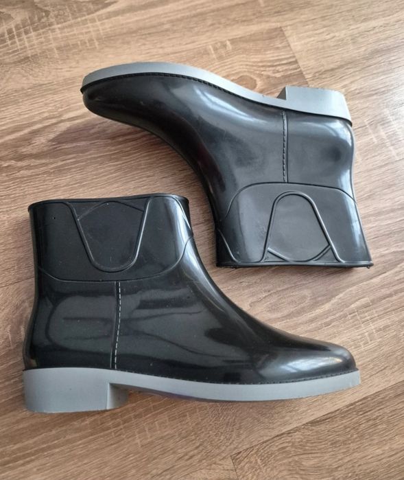 Czarne gumiaki damskie, Zetpol,r.37