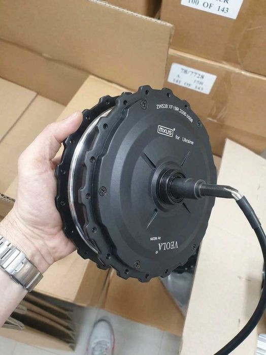 1000W швидкість 55 км/год, мотор-колесо MXUS XF19R для велосипеда 26–29 дюймів, електровелосипед, електроколесо, редукторний мотор під тріскачку