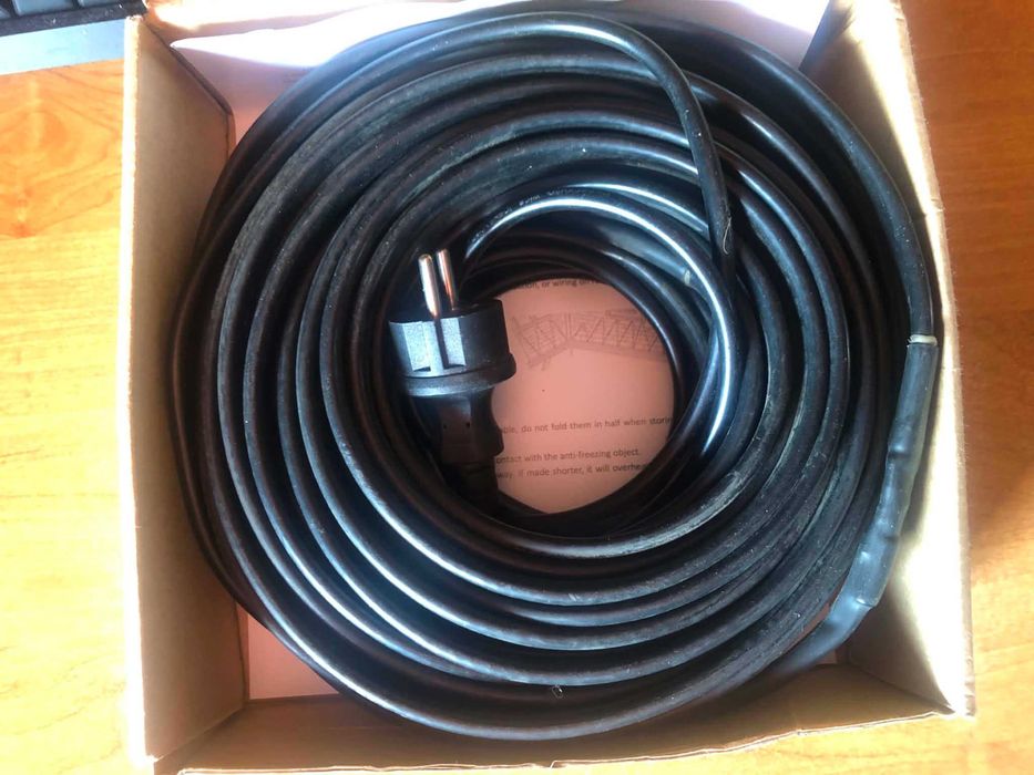 Samoregulujący Kabel Grzewczy 18m 26W/m - Ogrzewanie Rynien i Rur Wodnych - H&G Lifestyles