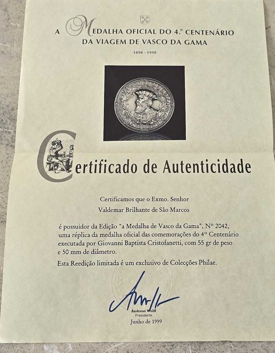 Medalha Vasco da Gama