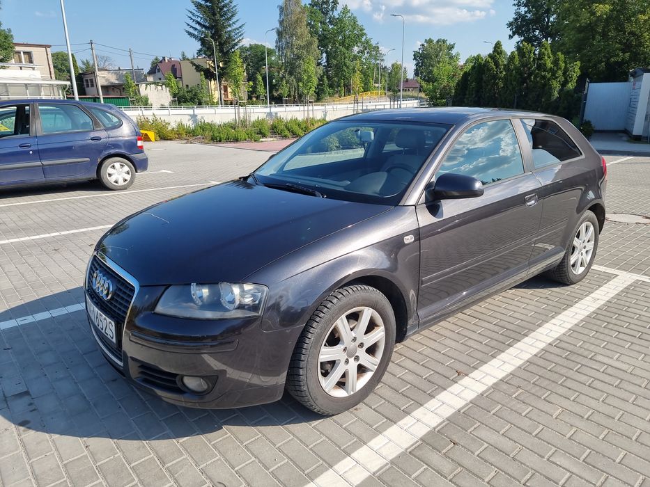Audi a3 sport back 1.6 MPI 2006 Prywatnie grafitowy warto