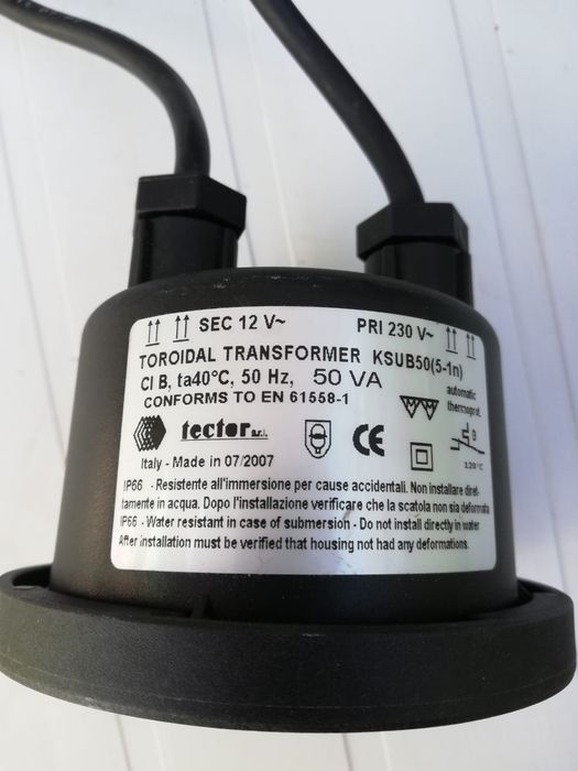 Transformadores para iluminação de jardim NOVOS