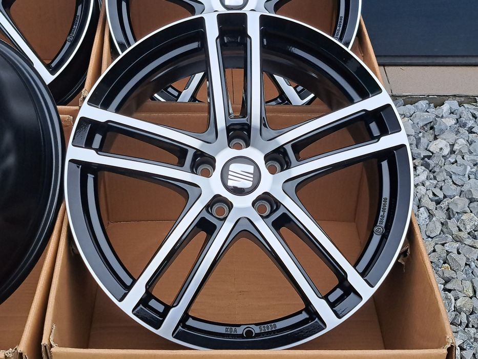 Alufelgi SEAT 19 5x112 Leon Exeo Altea Toledo Freetrack Ateca ET49 DEZENT
