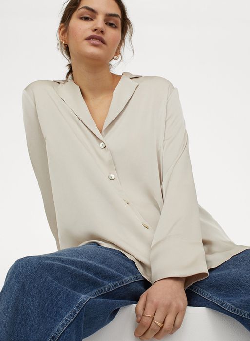 Сорочка H&M сатинова