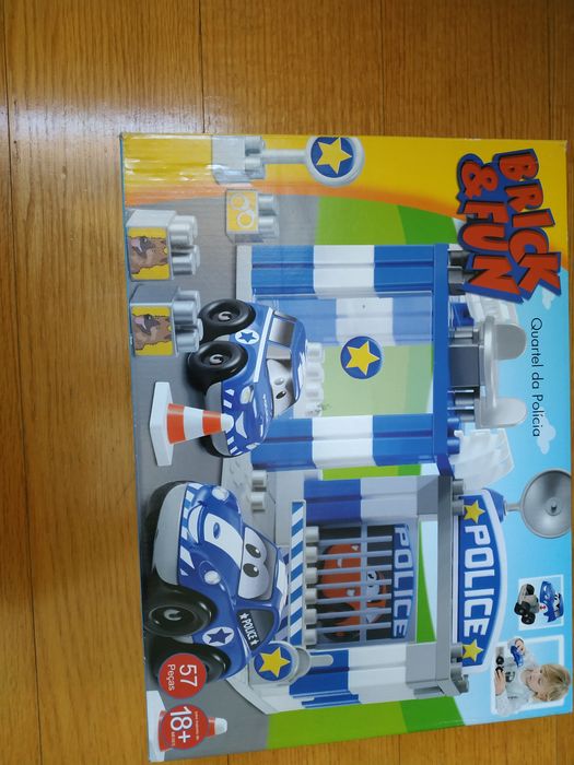 Lego "brick & fun" esquadra de polícia