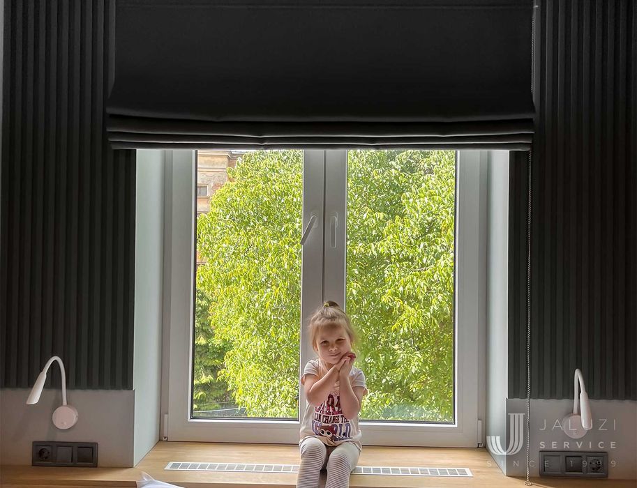 Жалюзи день ночь на окна точно до1 мм Римские шторы Рулонные шторы А9