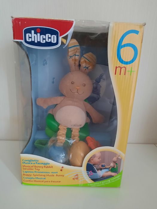 Музичний кролик Chicco на коляску