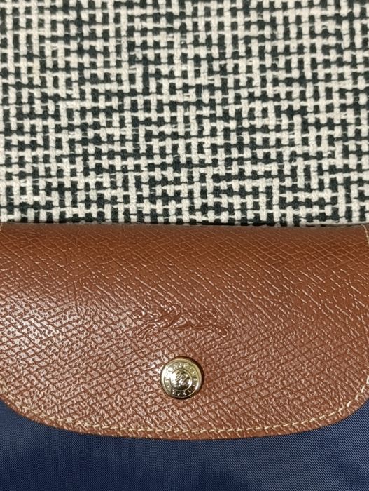 Longchamp azul nova com etiquetas