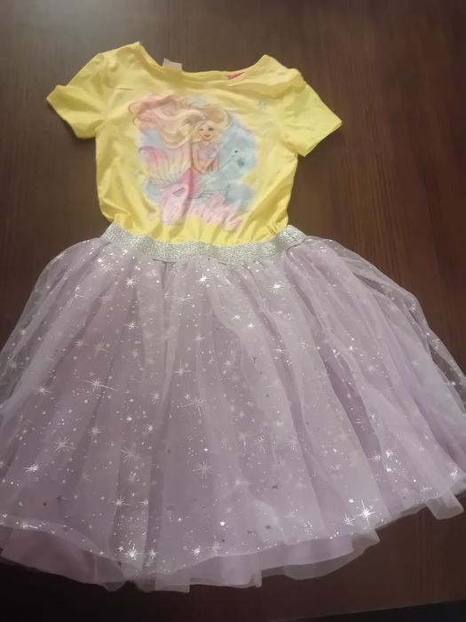 Fato Carnaval Barbie 5-7 anos novo c/etiqueta