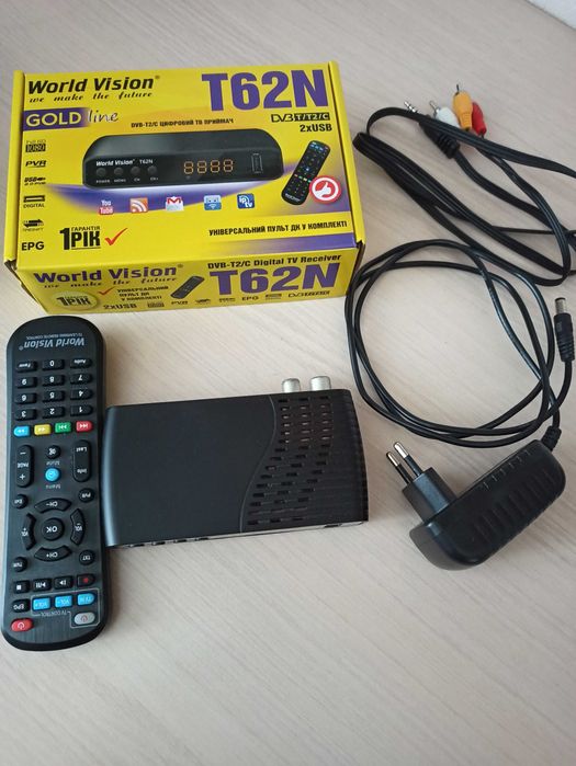 Тюнер Т 2 Worlld Vision T62N .