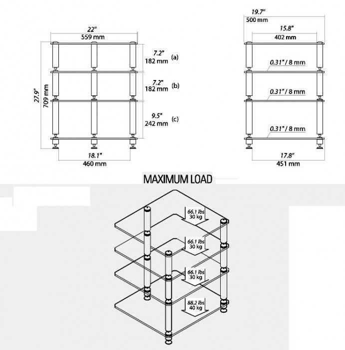 Móvel Audiófilo Norstone BERGEN 2 NOVO em caixa (preço novo 269€)