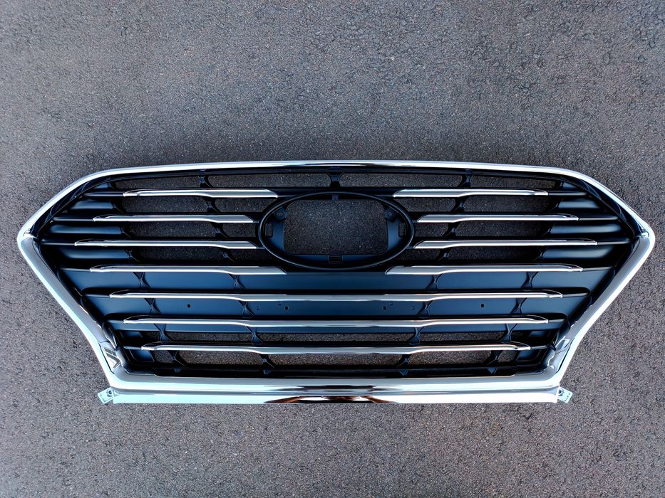 Решетка радиатора HYUNDAI SONATA 17-19г LF нюрайз разборка соната