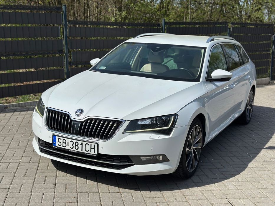 Skoda Superb L&K/4x4/DSG/Salon Polska Korczyk/Bezwypadkowy/Webasto/Kombi