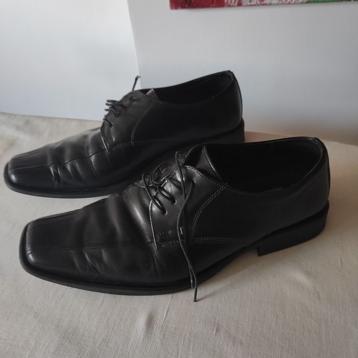 Buty męskie, skóra naturalna, 42