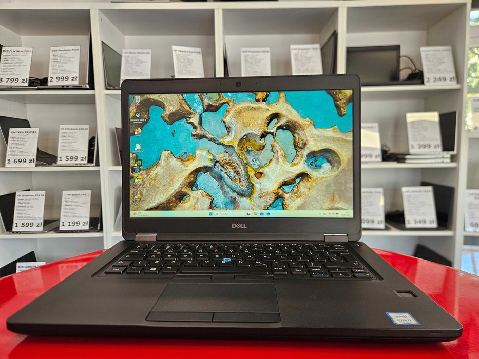 Laptop Dell Latitude 5490 14" Intel i7-8650U 32GB RAM 512GB SSD IPS FHD NVIDIA MX130 2GB Windows 11 Faktura 23% Vat Gwarancja 12 Miesięcy PoFirmowe.pl
