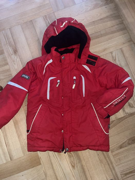 Kurtka narciarska Brugi 122 zimowa snowboard kurteczka 128 kombinezon