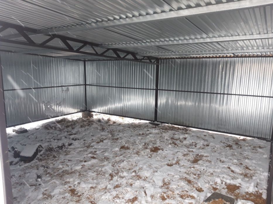 Garaż blaszak 6x5 Garaż blaszany Garaże blaszaki Różne 7x6 6x6 3x5 6x8