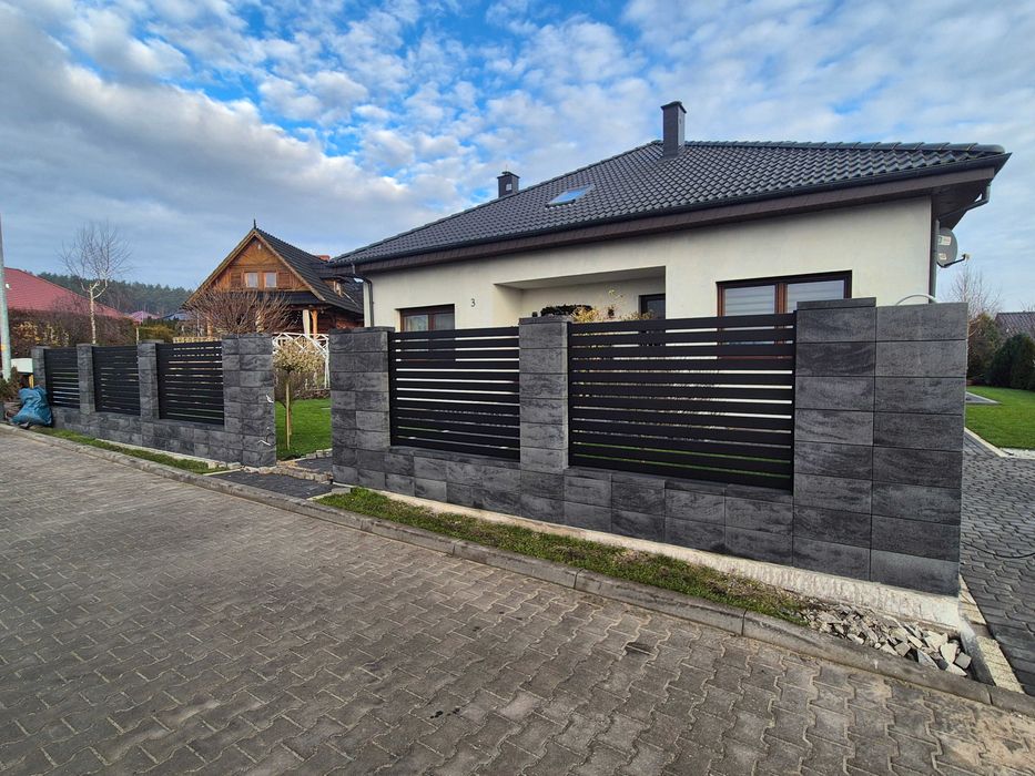 Ogrodzenia kompleksowo | fundamenty, murowanie, bramy – SteelBud