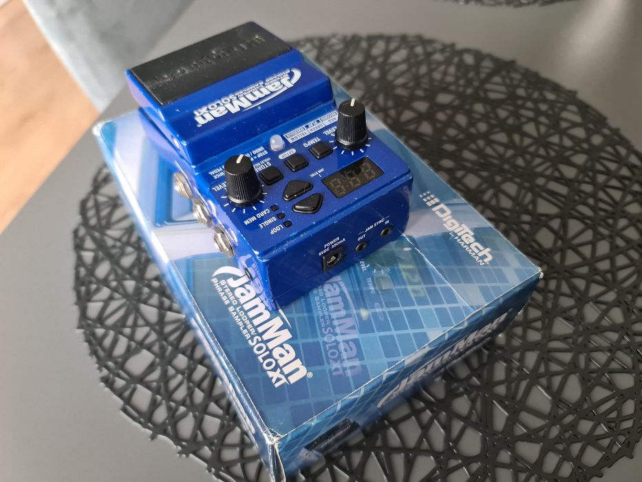 Looper stereo Digitech Jam Man Solo XT + footswitch