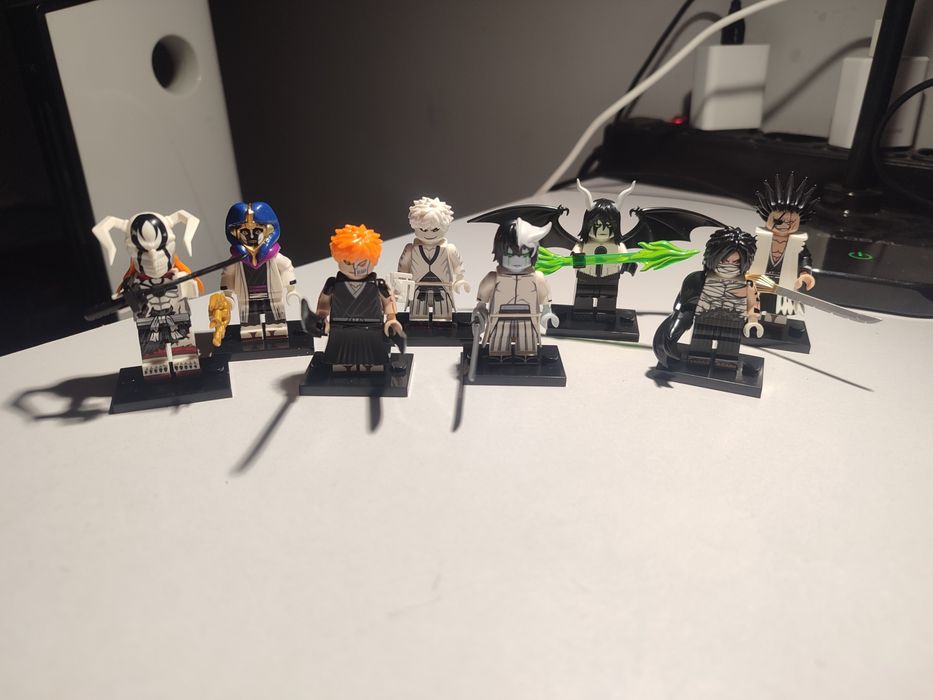 Bleach lego минифигурки комплект