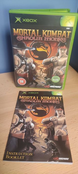 Mortal Kombat Shaolin Monks XBOX Classic (Original) angielska komplet