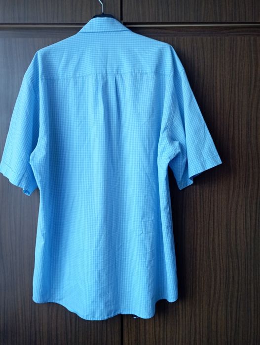 Koszula męska krótki rękaw XXL