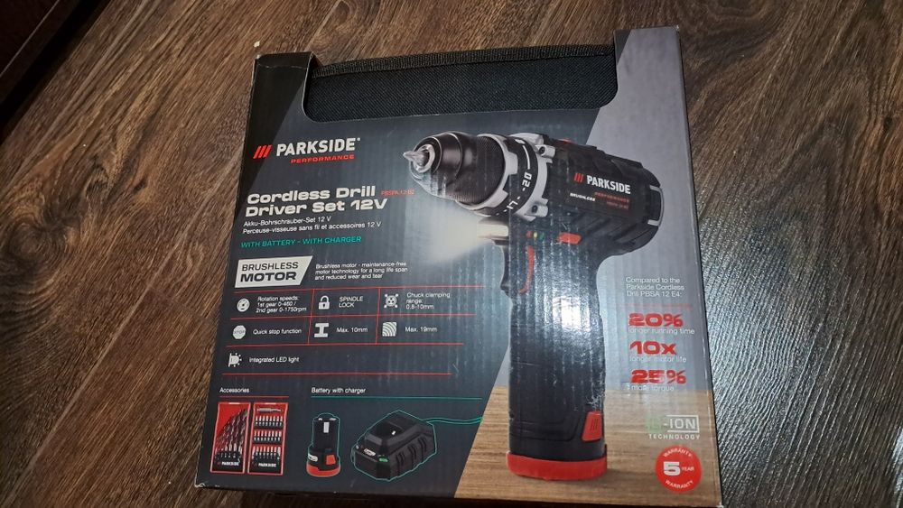 Wkrętarka Parkside Performance PBSPA 12 B2 12v