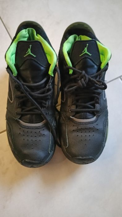 Męskie buty do koszykówki Nike Air Jordan Point lane Czarne Zielone Sz