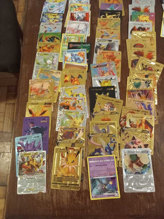Vendo cartas pokemon+capa+caixas