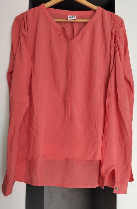 Koralowa bluzka/ koszula Vero Moda super wiskoza rozmiar L/40
