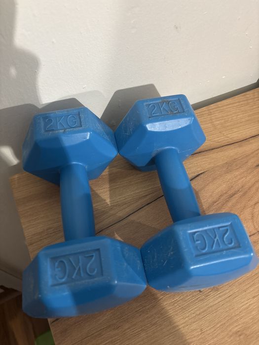 Hantle 2kg do cwiczen