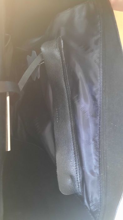 SIMPLE - duża, czarna torebka skórzana damska