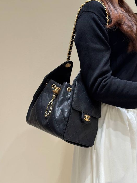 Сумка Chanel 25s повний комплект бутика максимальна компоектація ікра