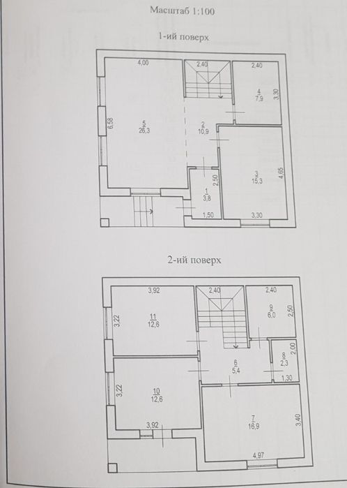 Таунхаус Центр Подол 120 кв.м центральні комунікації 4 кімнати 3 сотки