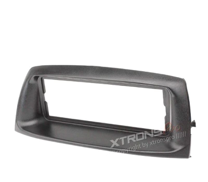 MOLDURA ADAPTADOR PRETO PARA RADIO 1-DIN PARA FIAT