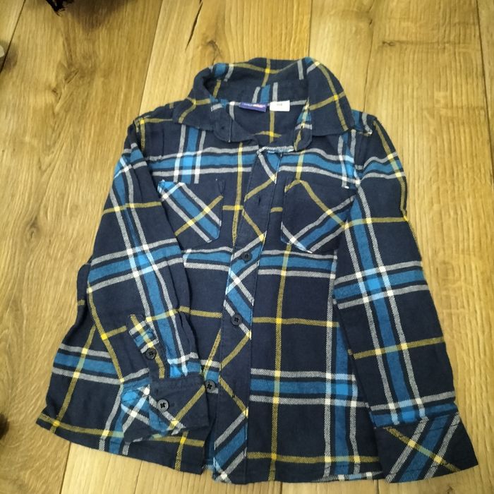 Koszula flanelowa krata 98/104