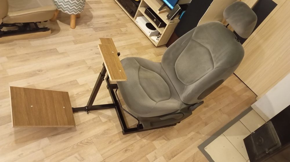 Stelaż pod kierownicę, simracing, Logitech, thrustmaster