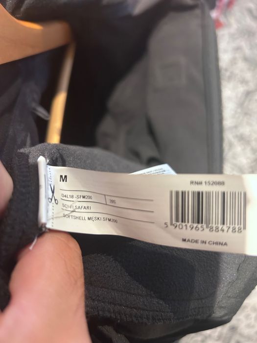 KURTKA 4F, Męska, rozmiar M/L. Softshell, jak nowa !