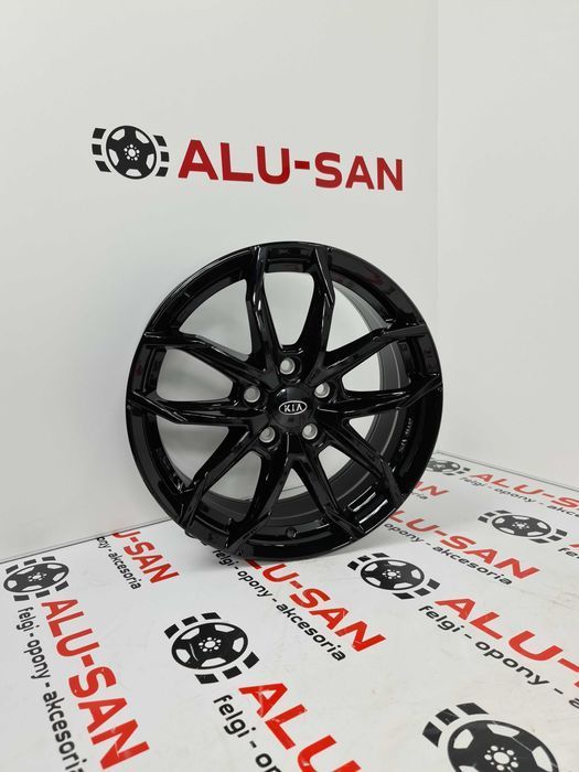 NOWE alufelgi KIA 17" 5x114,3 Carnival Cee'd Sportage Soul - Czarne