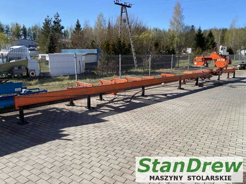 Trak taśmowy Wood-Mizer LT 70 z hydrauliką i korowarką 13m