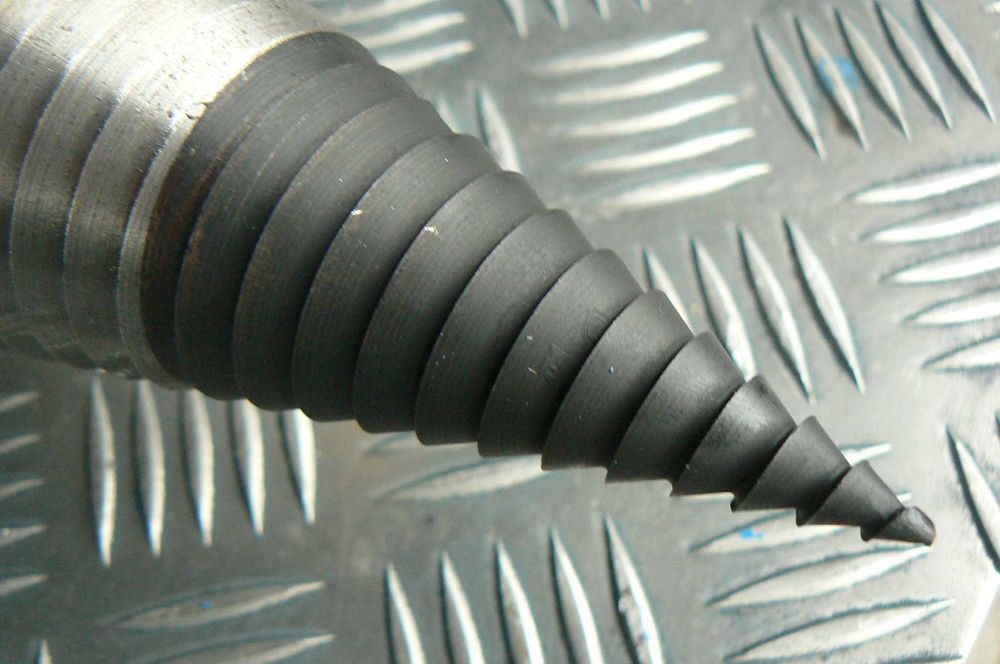 Łuparka świdrowa do drewna, Świder do drewna, świder 100 ,Wałek WOM