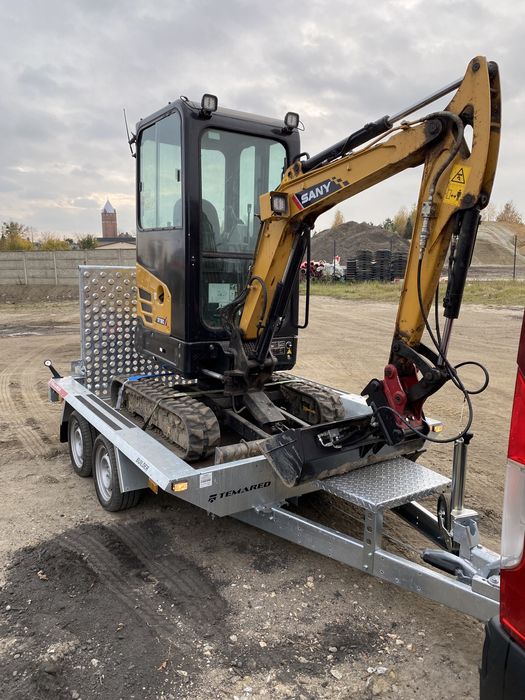 Wynajem minikoparki minikoparka