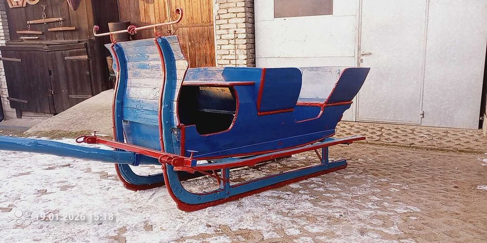 kon klacz sanie konne