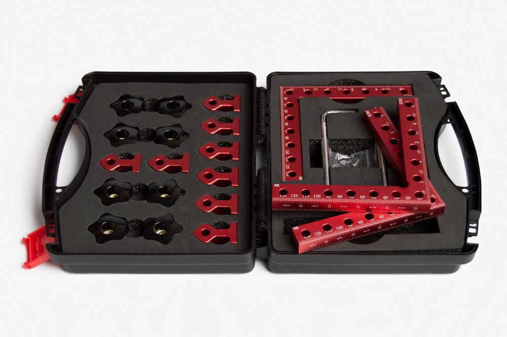 Уголок для фіксації алюмінієвий 140х140мм