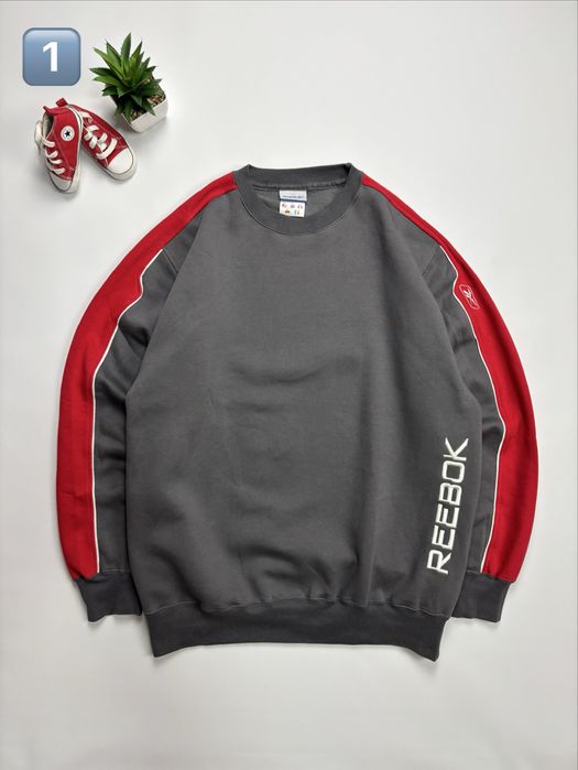 Свитшот толстовка Vintage 90's Reebok Puma Sweatshirt size M, XL