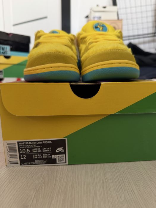 Nike SB Dunk Low Grateful Dead Bears Opti Yellow CJ5378-700 44,5/10,5US