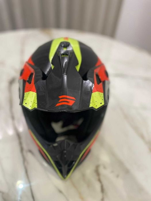 Capacete Motocross/Enduro SHOT, Como Novo