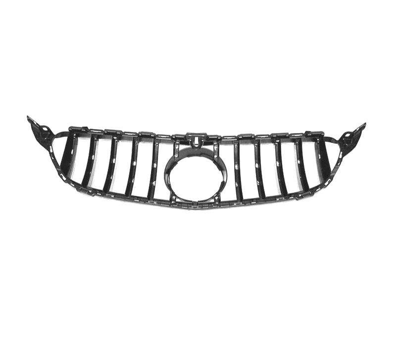 GRELHA FRONTAL MERCEDES W205 14-18 LOOK GT-R PRETO BRILHANTE