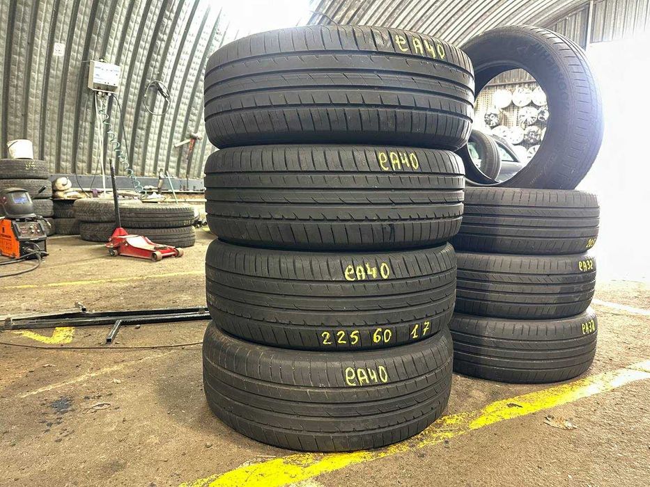 Шини б/у ЛІТО 225/60 R17 Hankook Ventus Prime 2 90%  гума R17 EA40