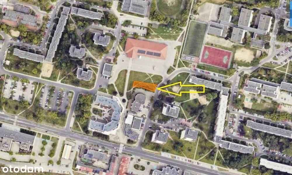 Na sprzedaż działka budowlana mieszkaniowo-usługowa-Konin, os. Zatorze